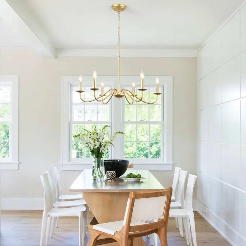 Retro Loft Living Room Chandelier