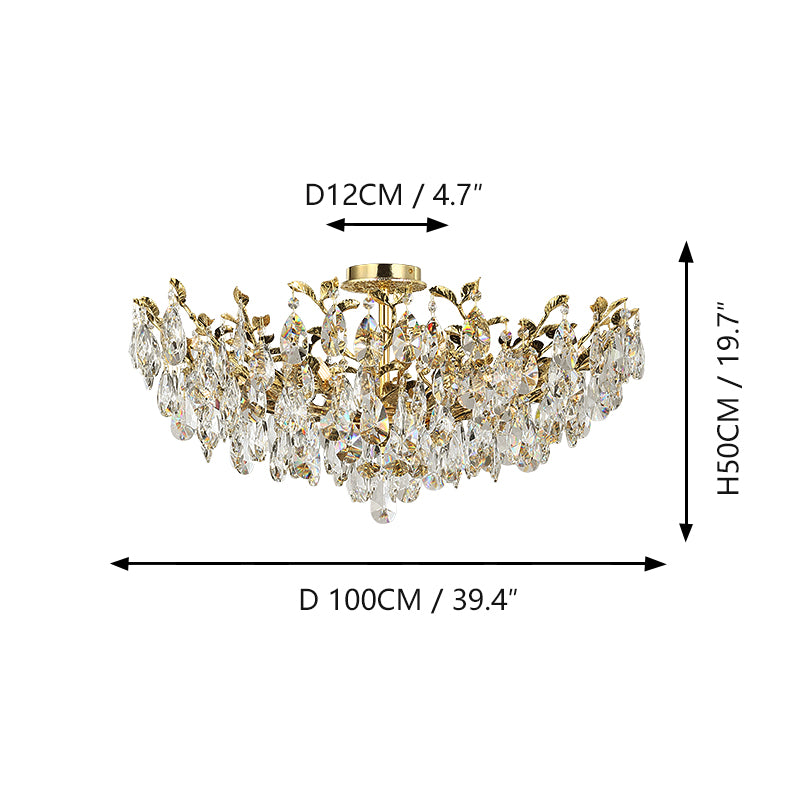 Italian-style chandelier for dining room