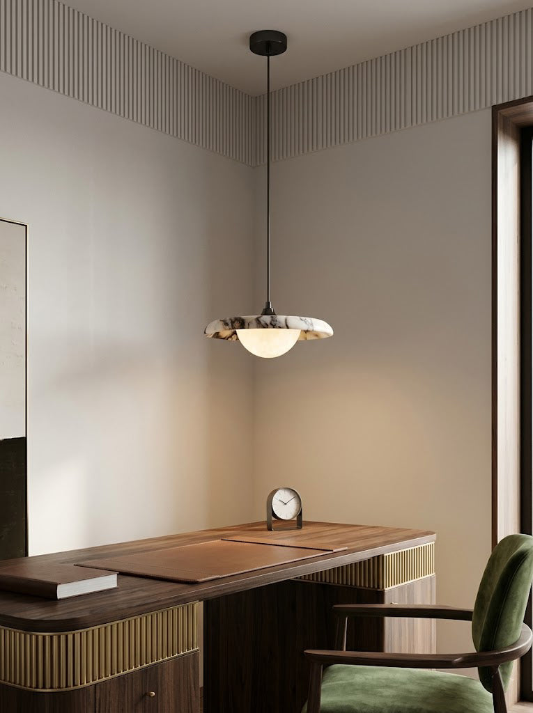 Mushroom Marble Single Light