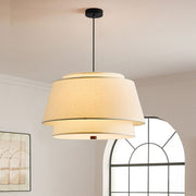 live Green Two-Tier Pendant Light