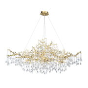 French-style light luxury living room chandelier