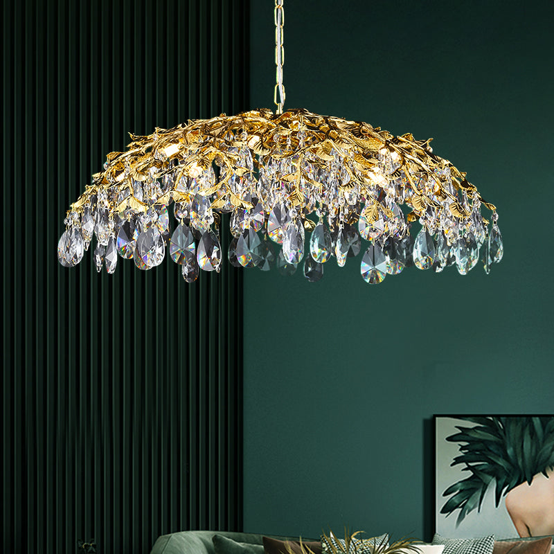 Light luxury French restaurant chandelier