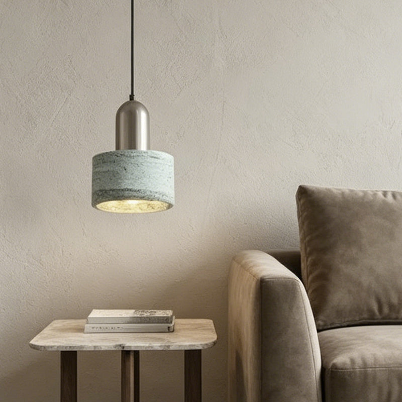 Aqua Verde Marble Single Pendant