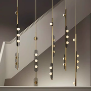 Modern luxury entrance bedroom bedside chandelier