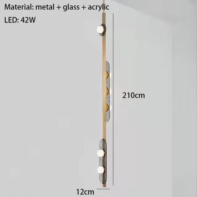 Modern luxury entrance bedroom bedside chandelier