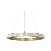 Marble chandelier, Italian-style, light luxury