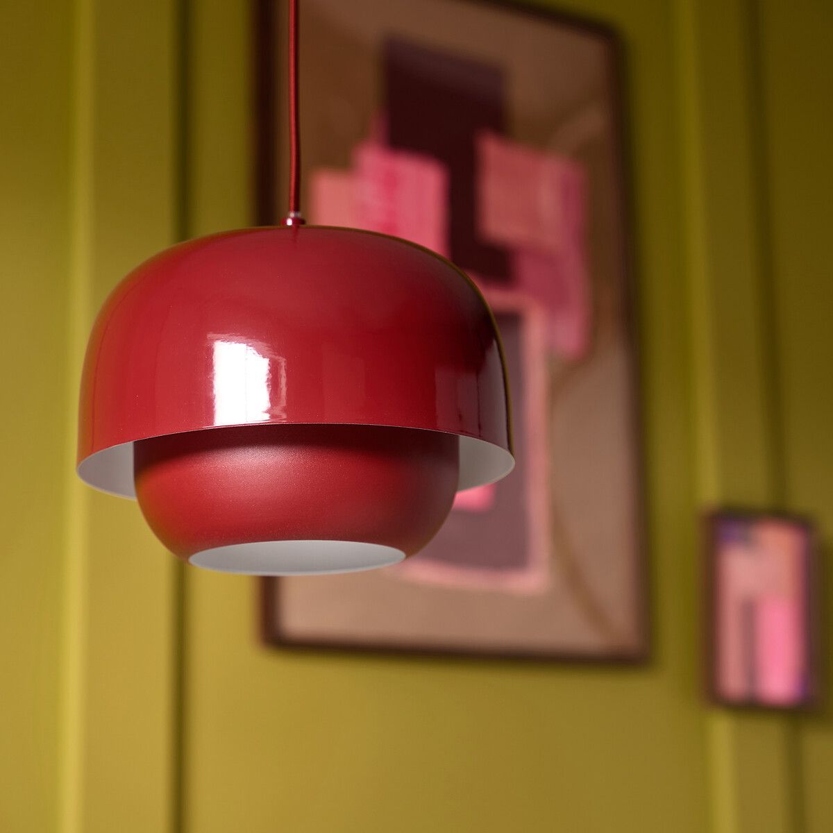 Double layered pendant light - modern style for dining and kitchen spaces