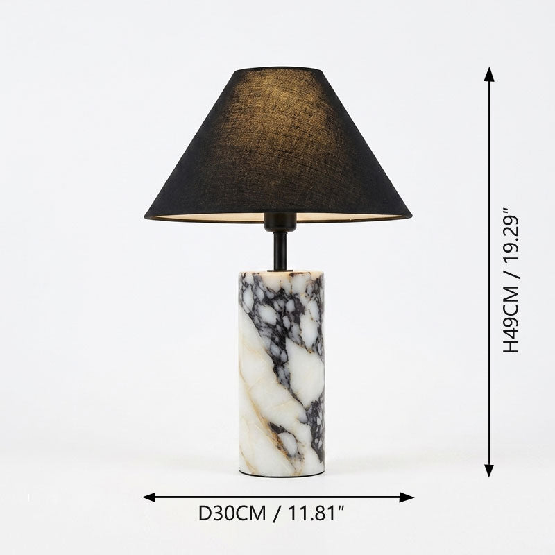 Italian Luxury Marble Table Lamp