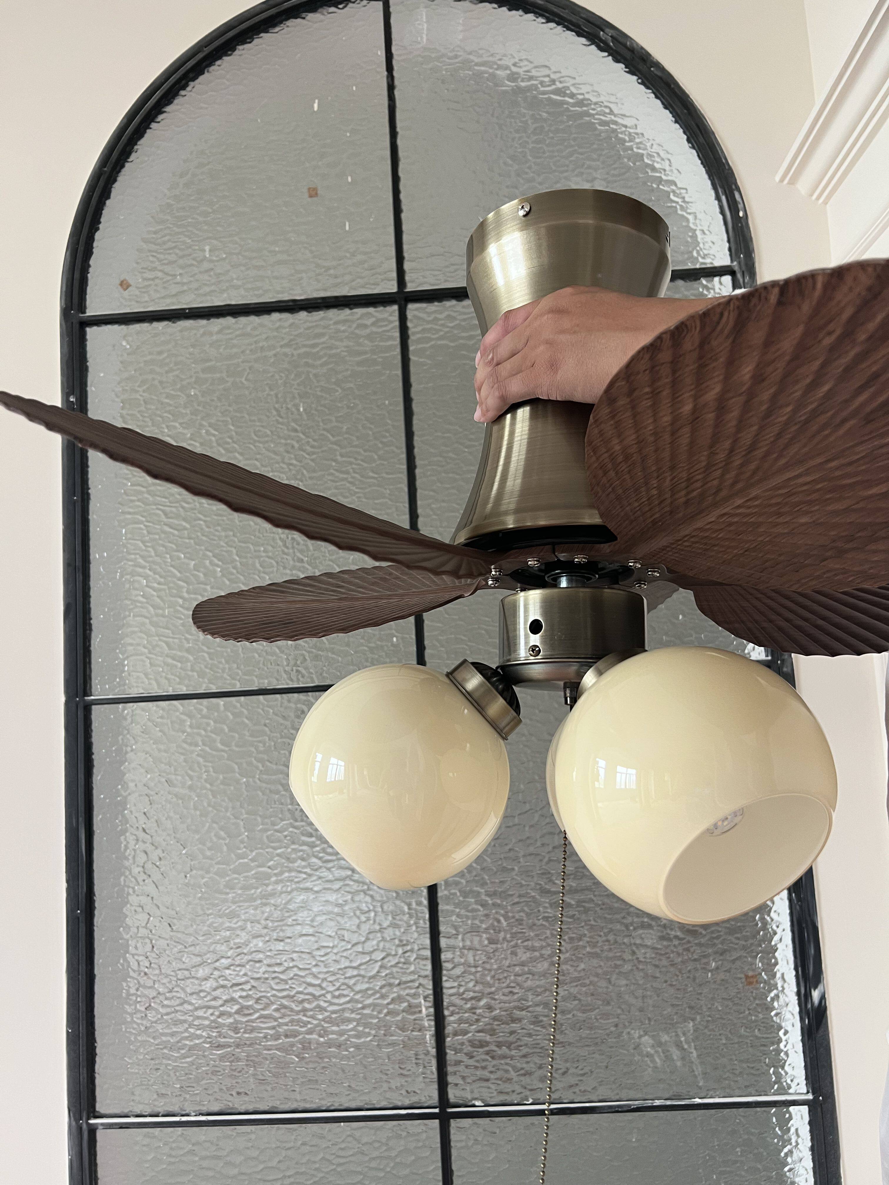 Vintage Luxury Ceiling Fan Light