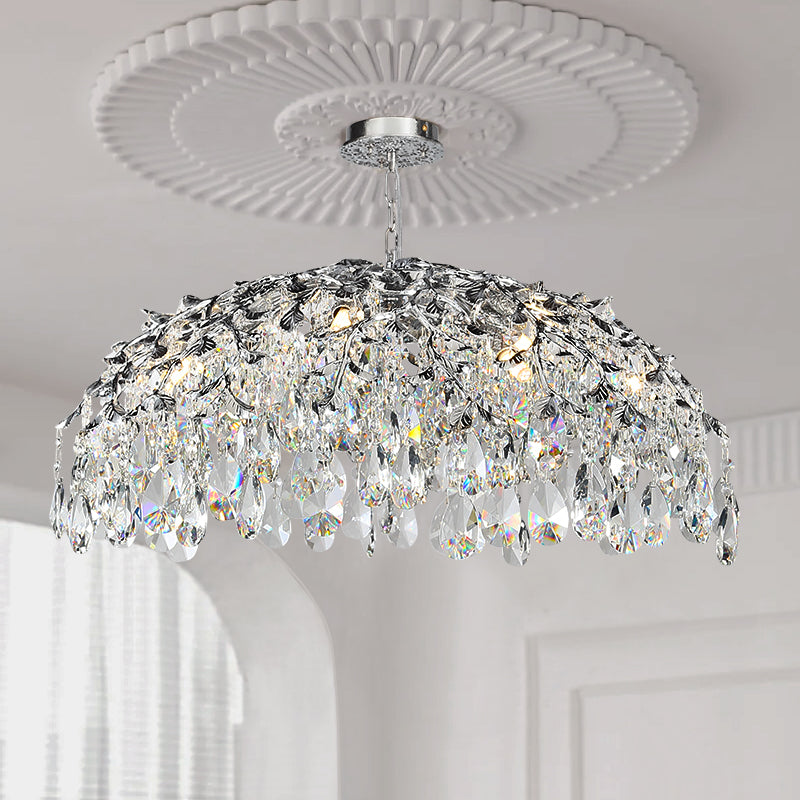 Light luxury French restaurant chandelier