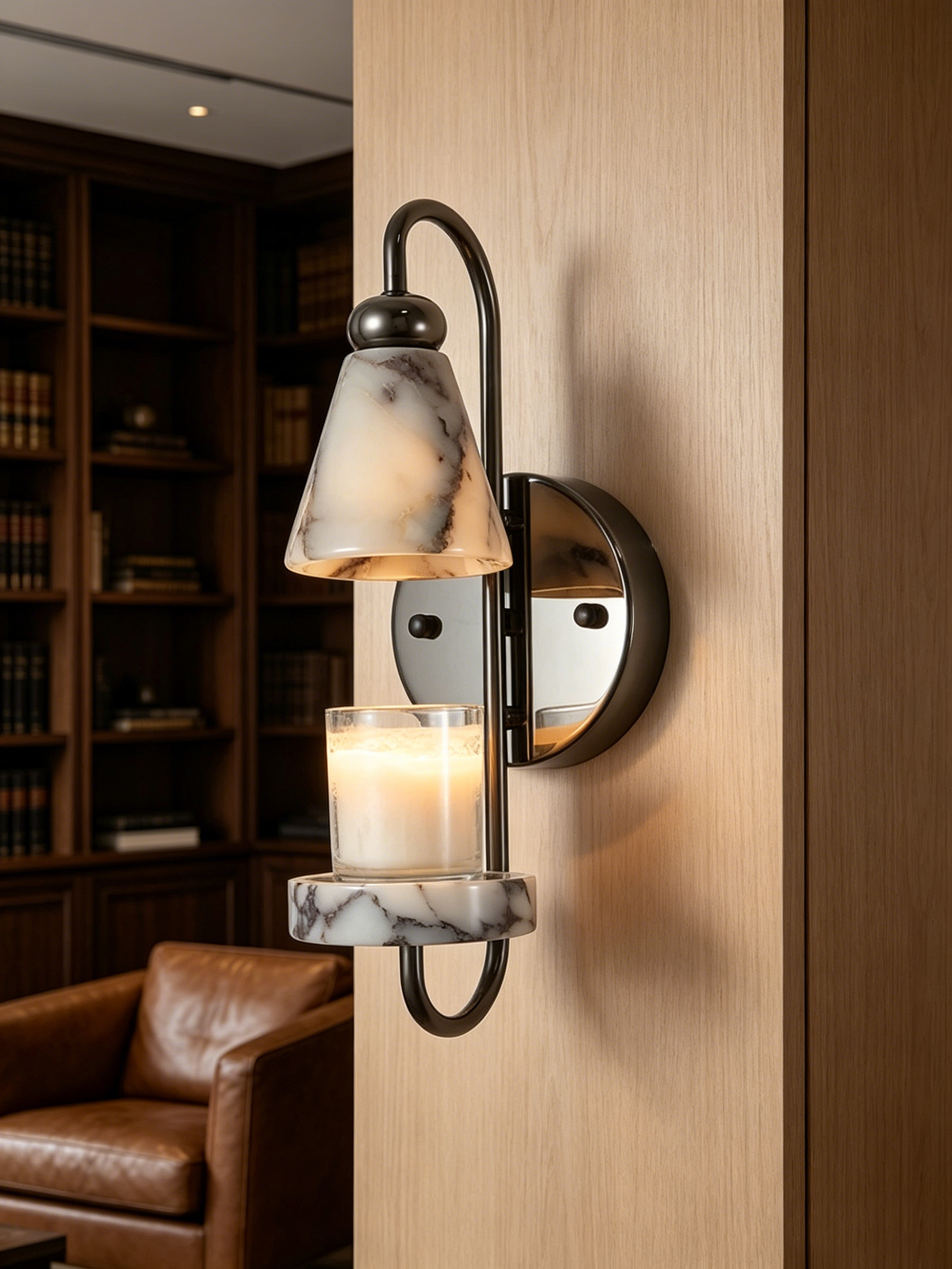 Aromatherapy Wax Melt Wall Light