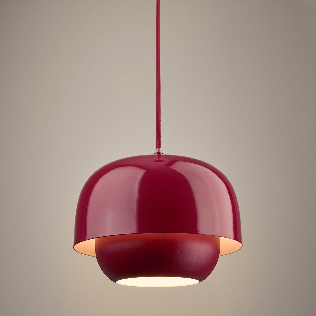 Double layered pendant light - modern style for dining and kitchen spaces
