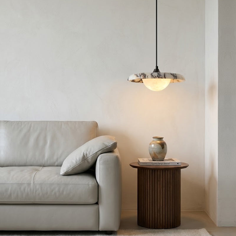 Mushroom Marble Single Light