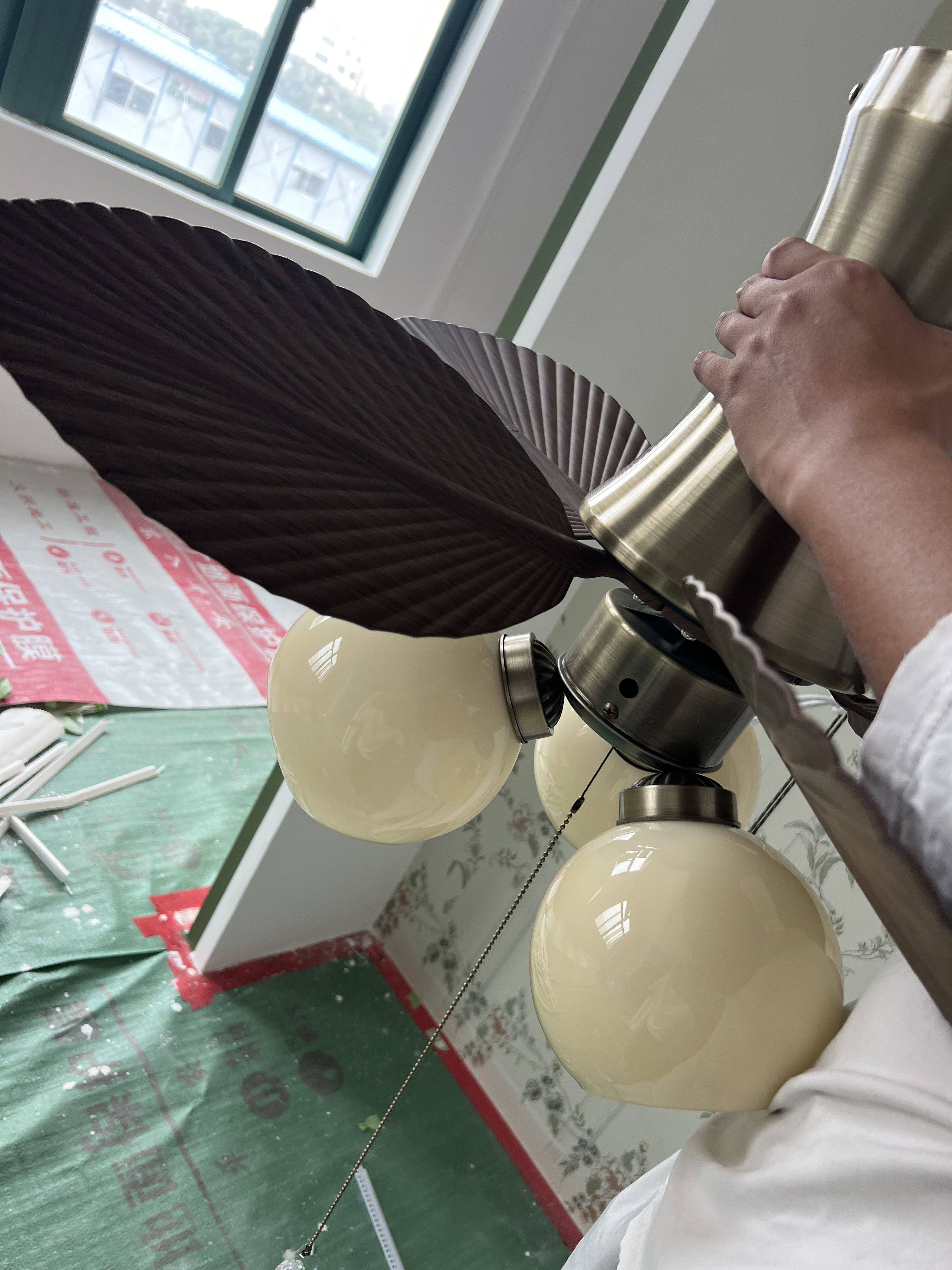 Vintage Luxury Ceiling Fan Light