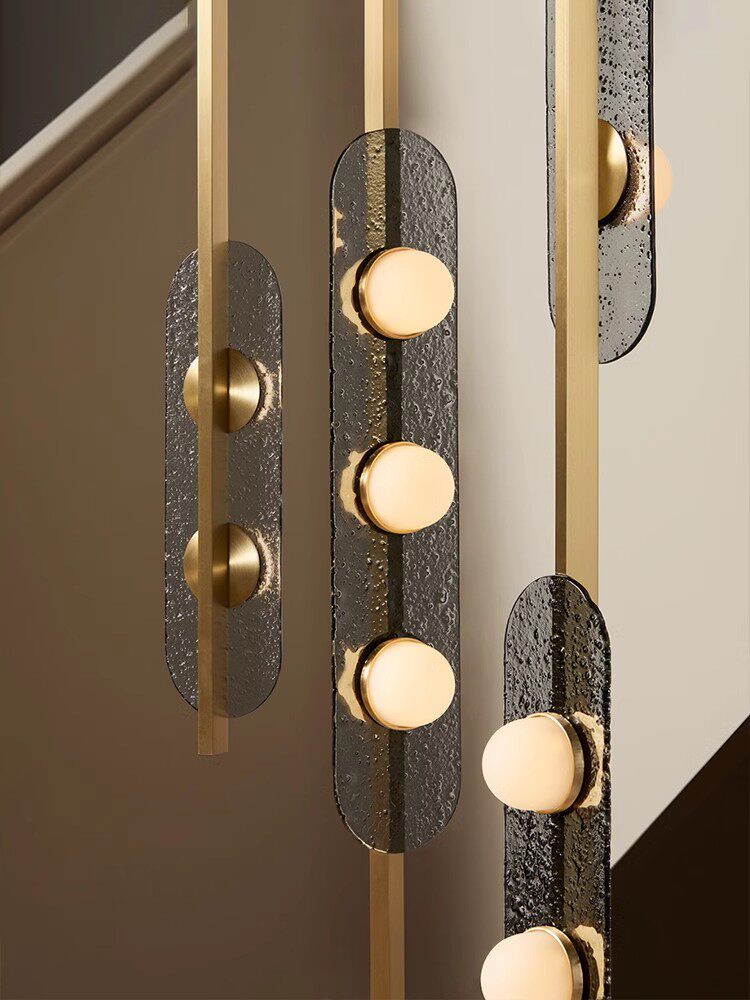 Modern luxury entrance bedroom bedside chandelier