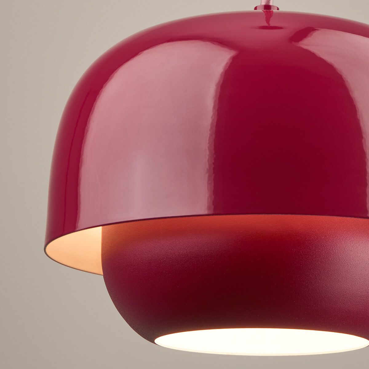 Double layered pendant light - modern style for dining and kitchen spaces