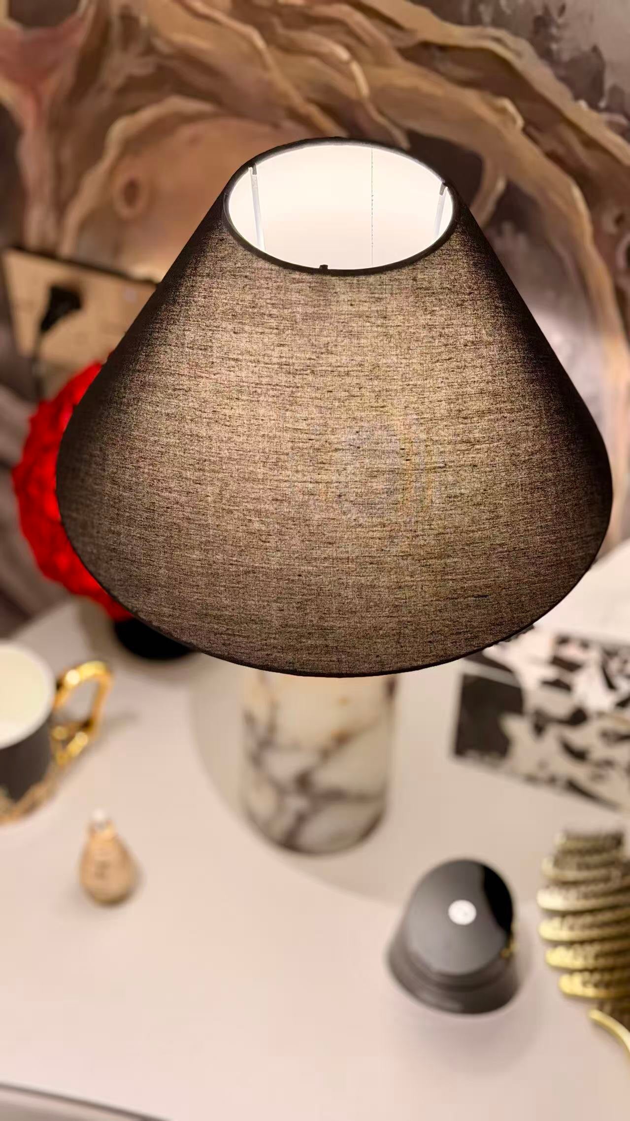 Italian Luxury Marble Table Lamp