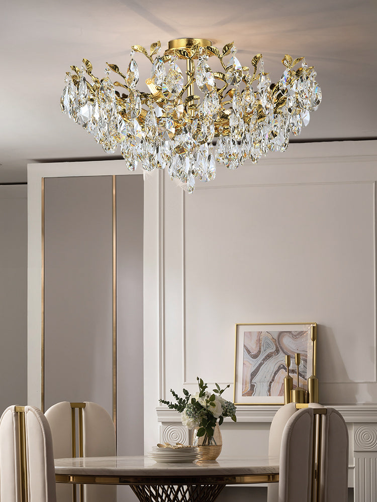 Italian-style chandelier for dining room