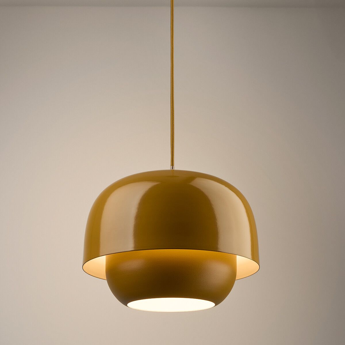 Double layered pendant light - modern style