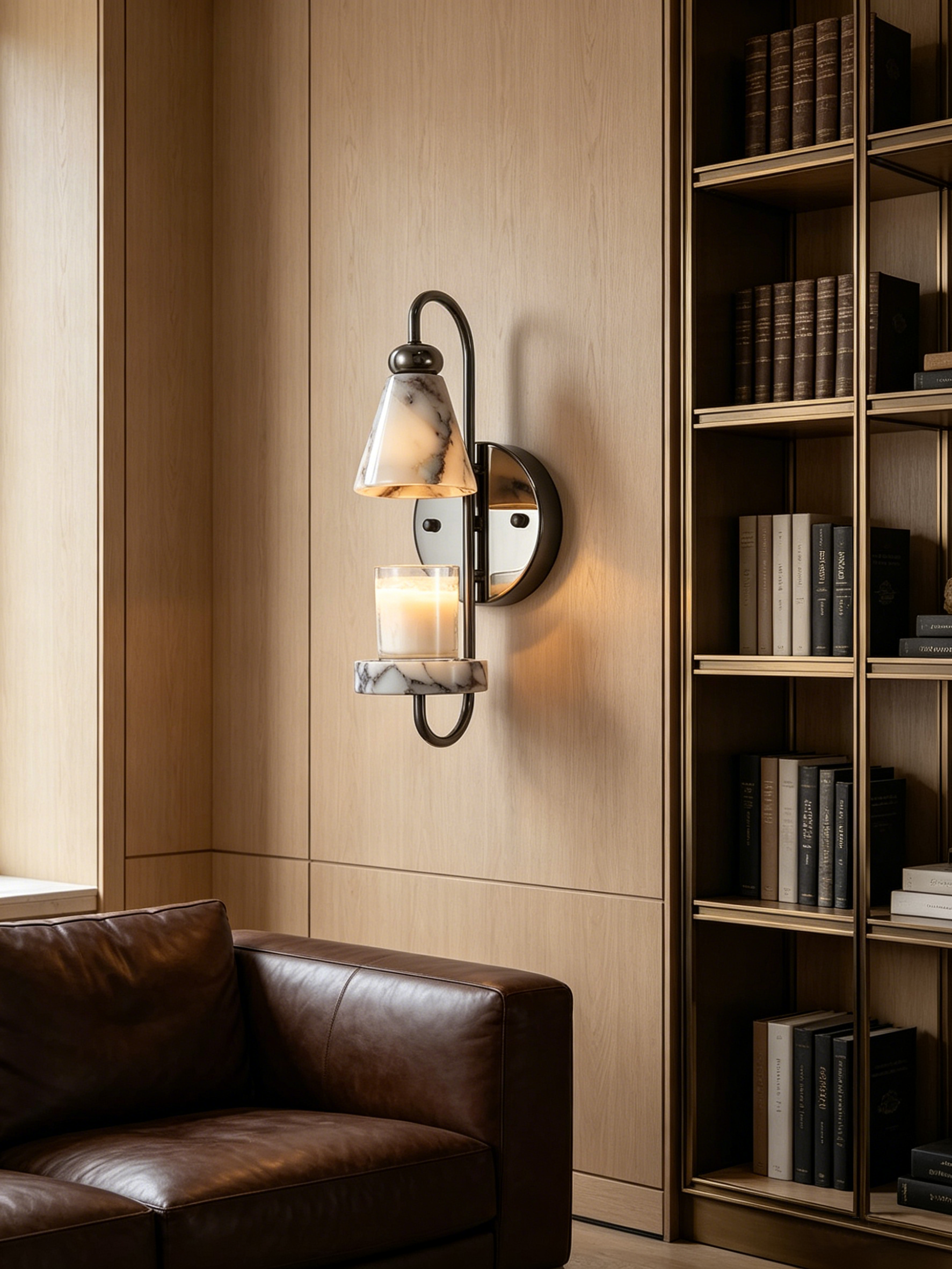 Aromatherapy Wax Melt Wall Light
