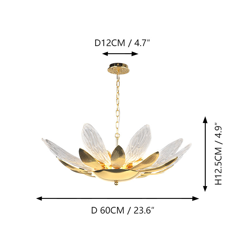 Dandelion Art Design Restaurant Chandelier