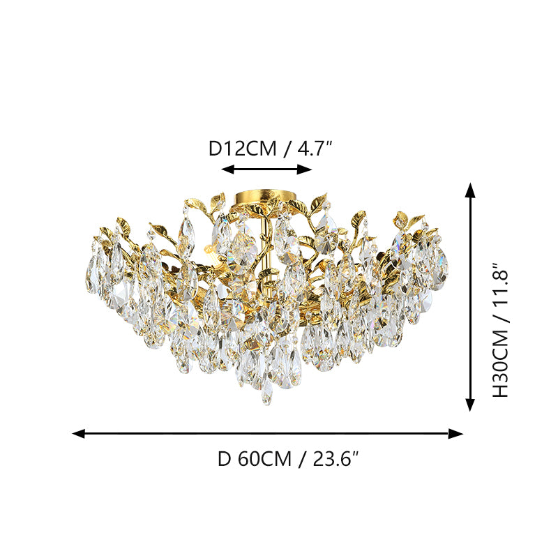 Italian-style chandelier for dining room