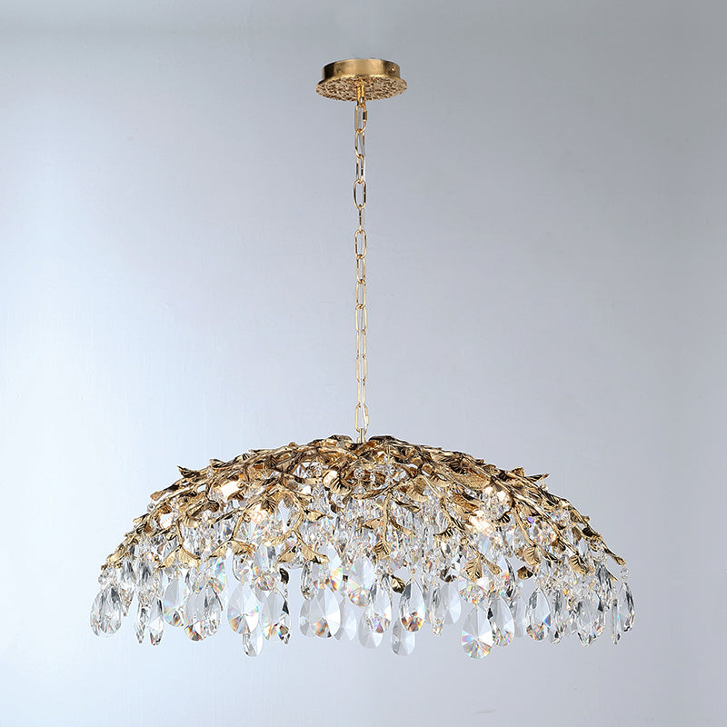 Light luxury French restaurant chandelier