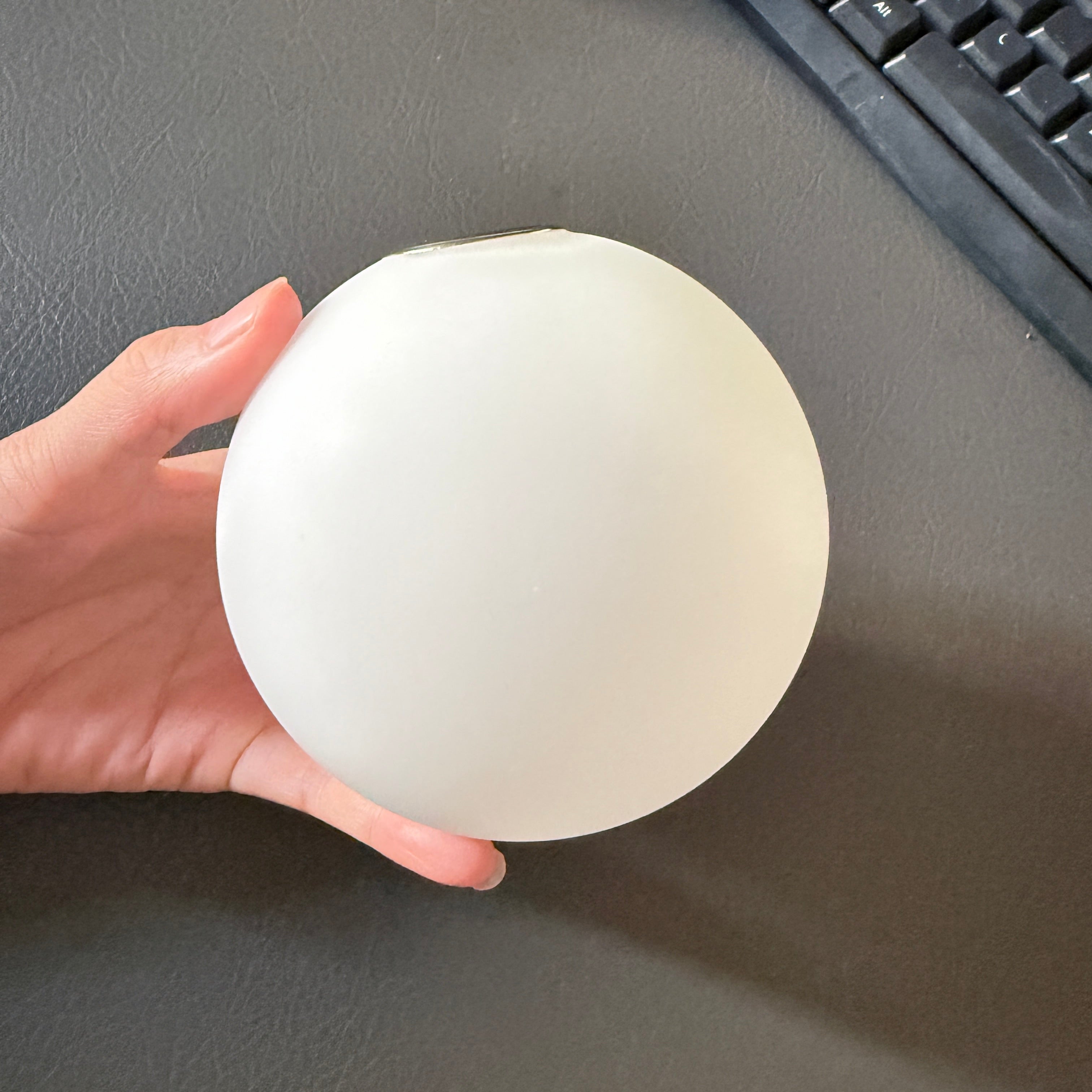 Suitable for chandelier white glass ball
