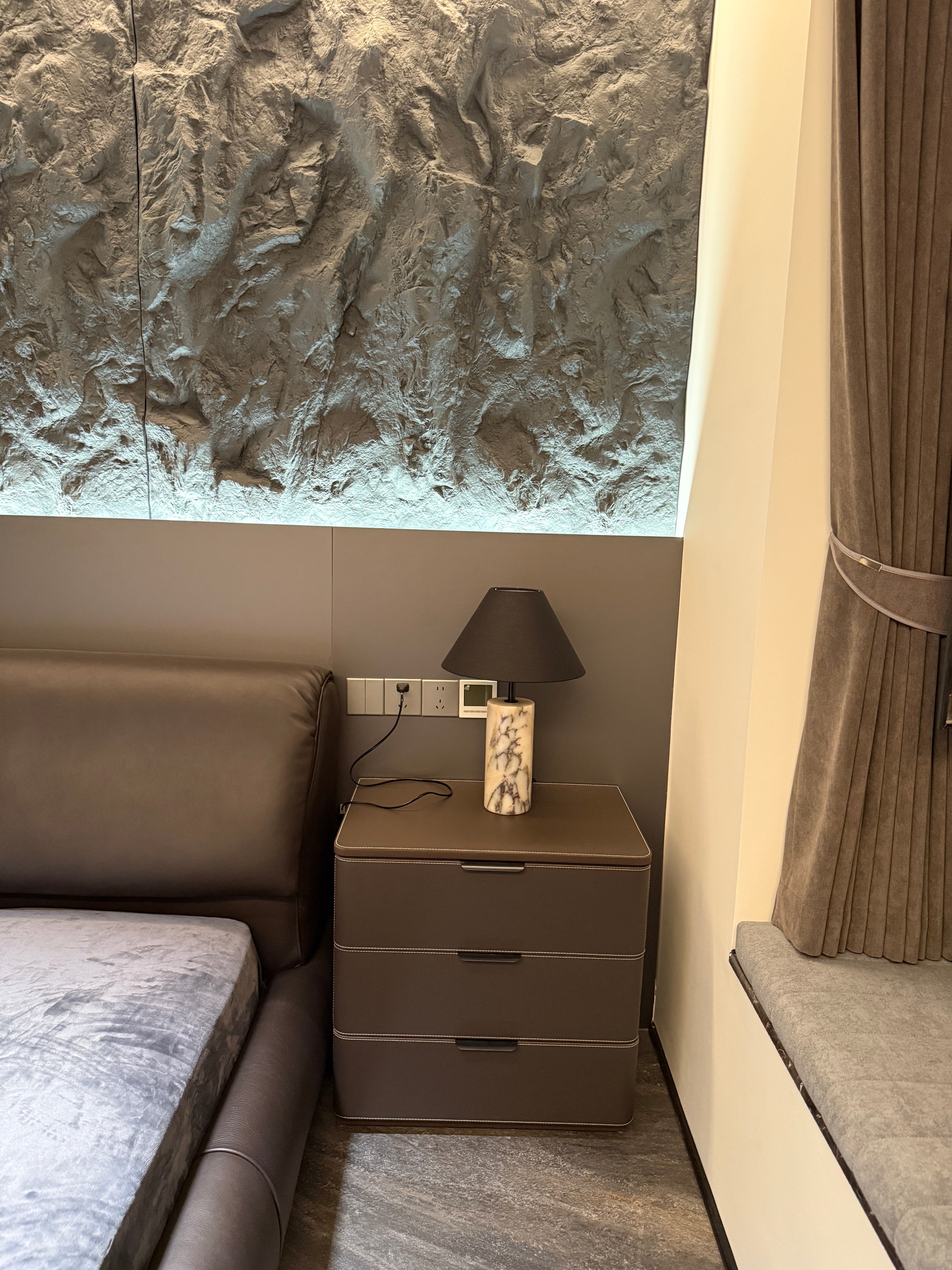 Italian Luxury Marble Table Lamp