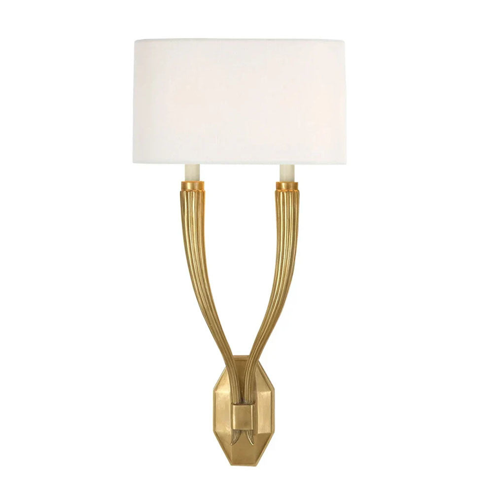 Ruhlmann Double Sconce copper living room wall lamp