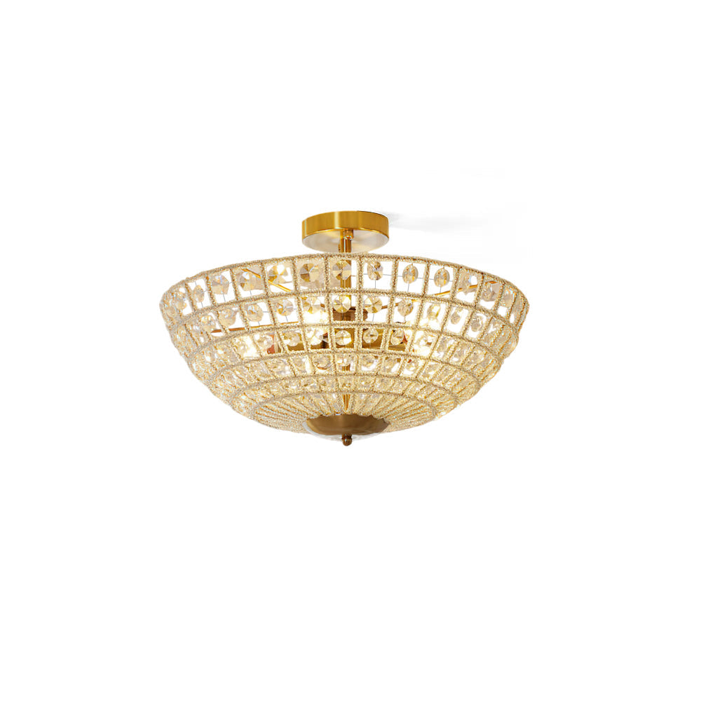 Aurora Basket Flush Mount
