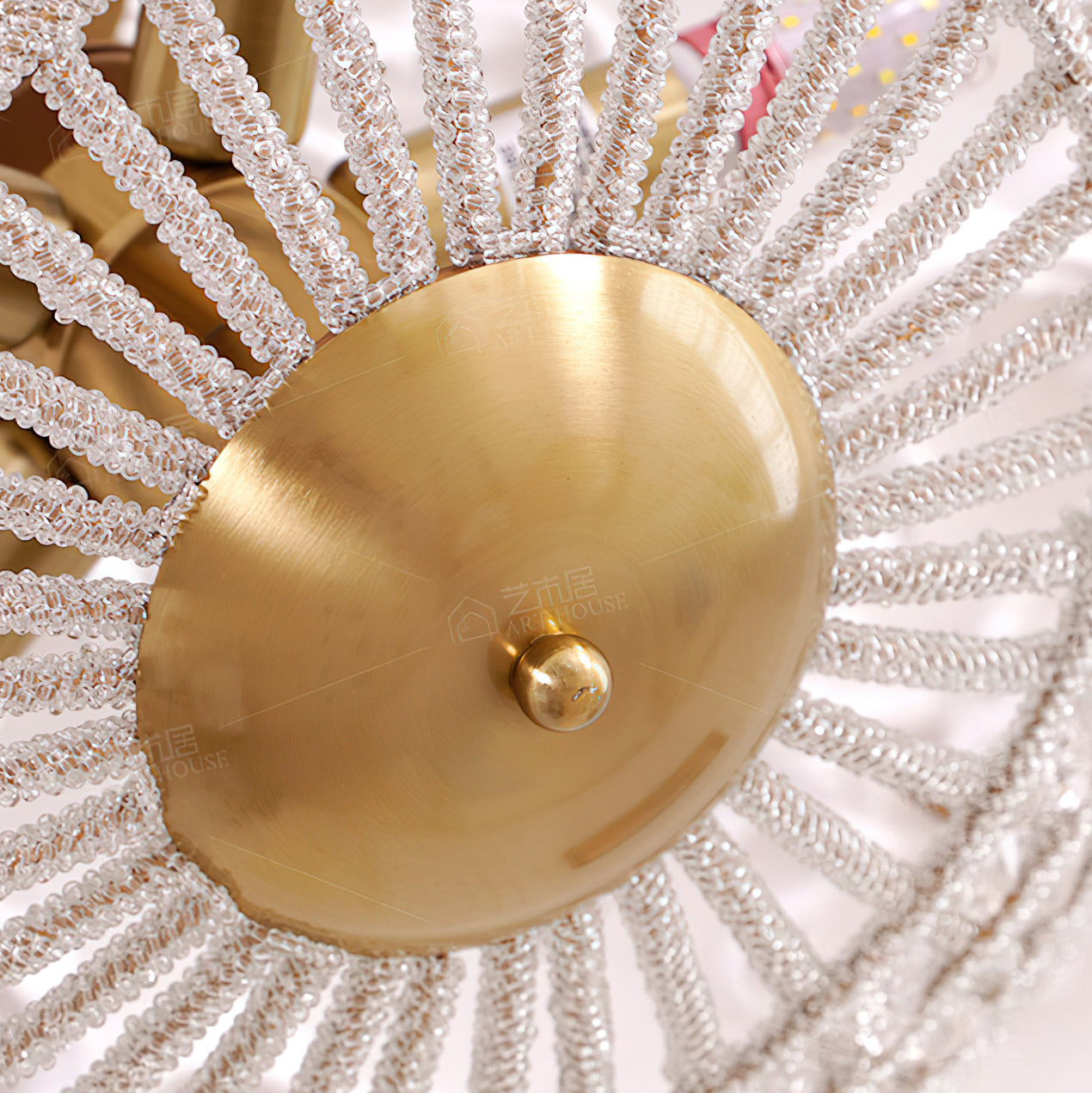 Aurora Basket Flush Mount