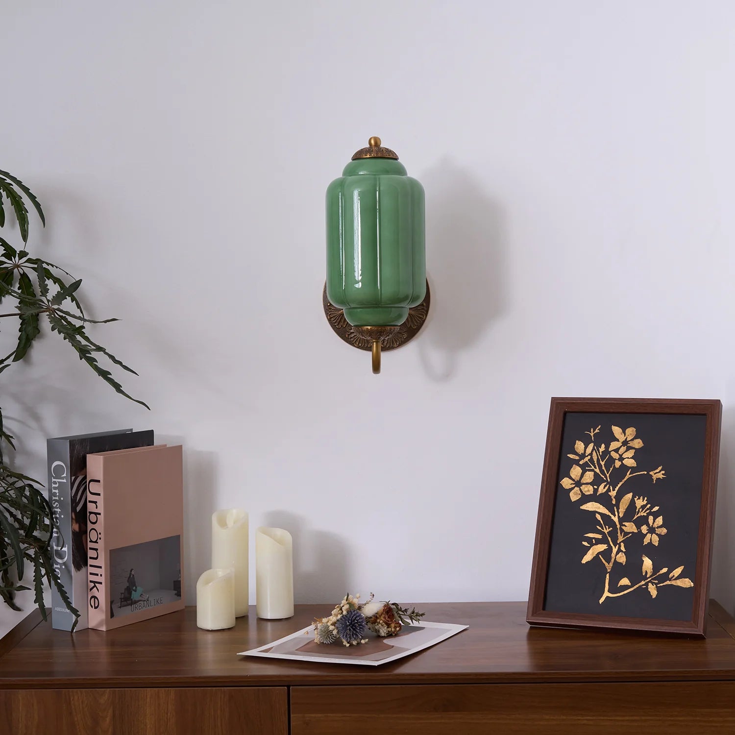 Eloise Glass Wall Lamp