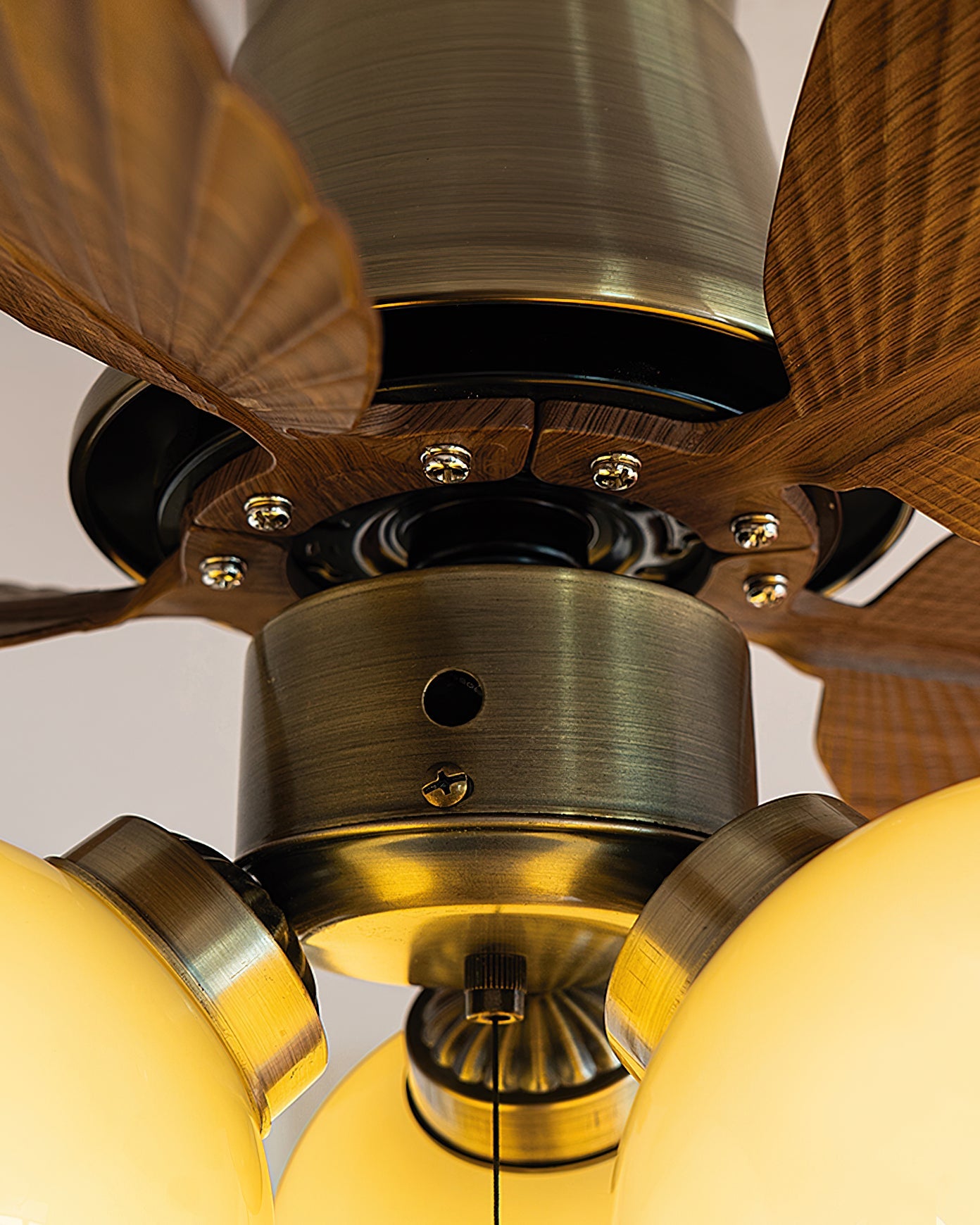 Vintage Luxury Ceiling Fan Light