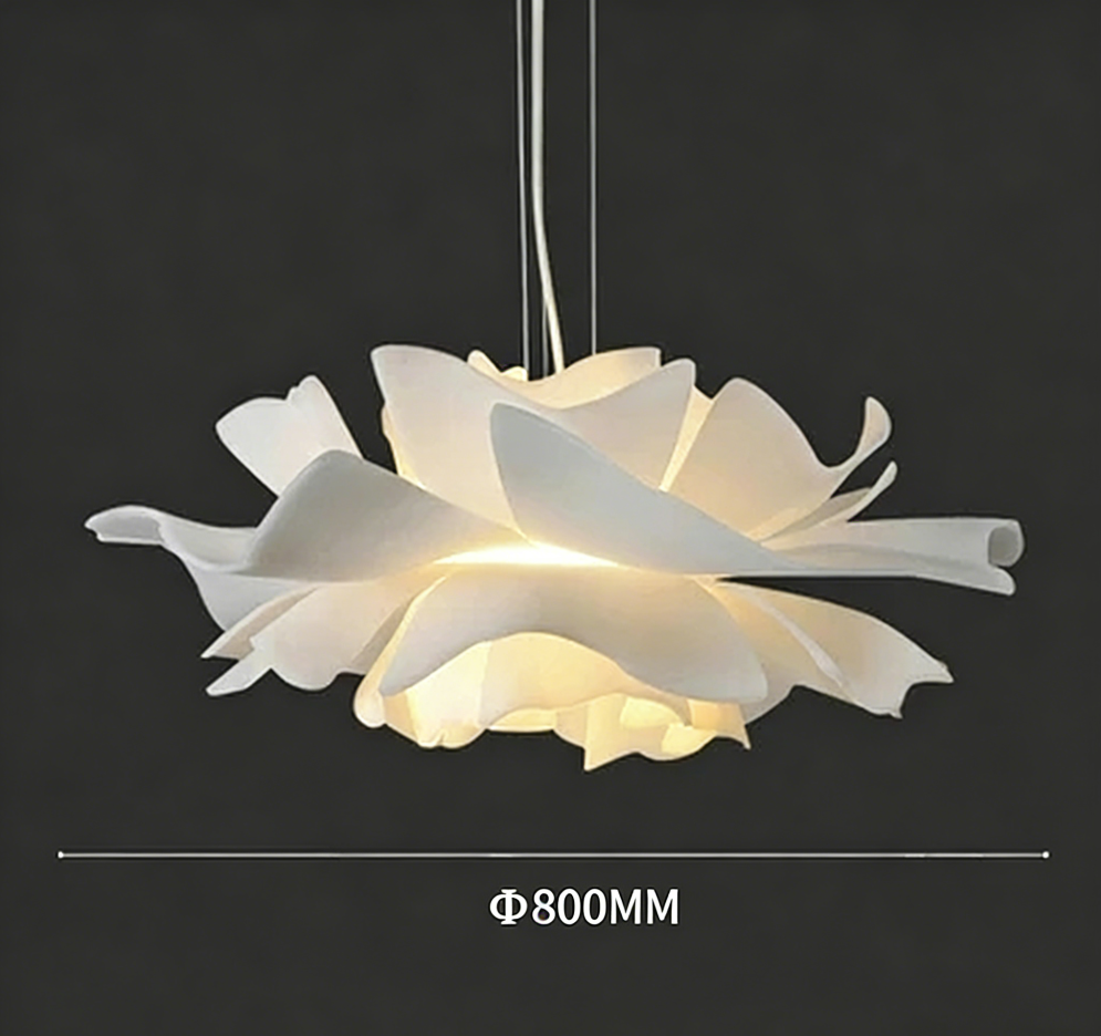 White Flower Ceiling Lamp Living & Bedroom Lighting