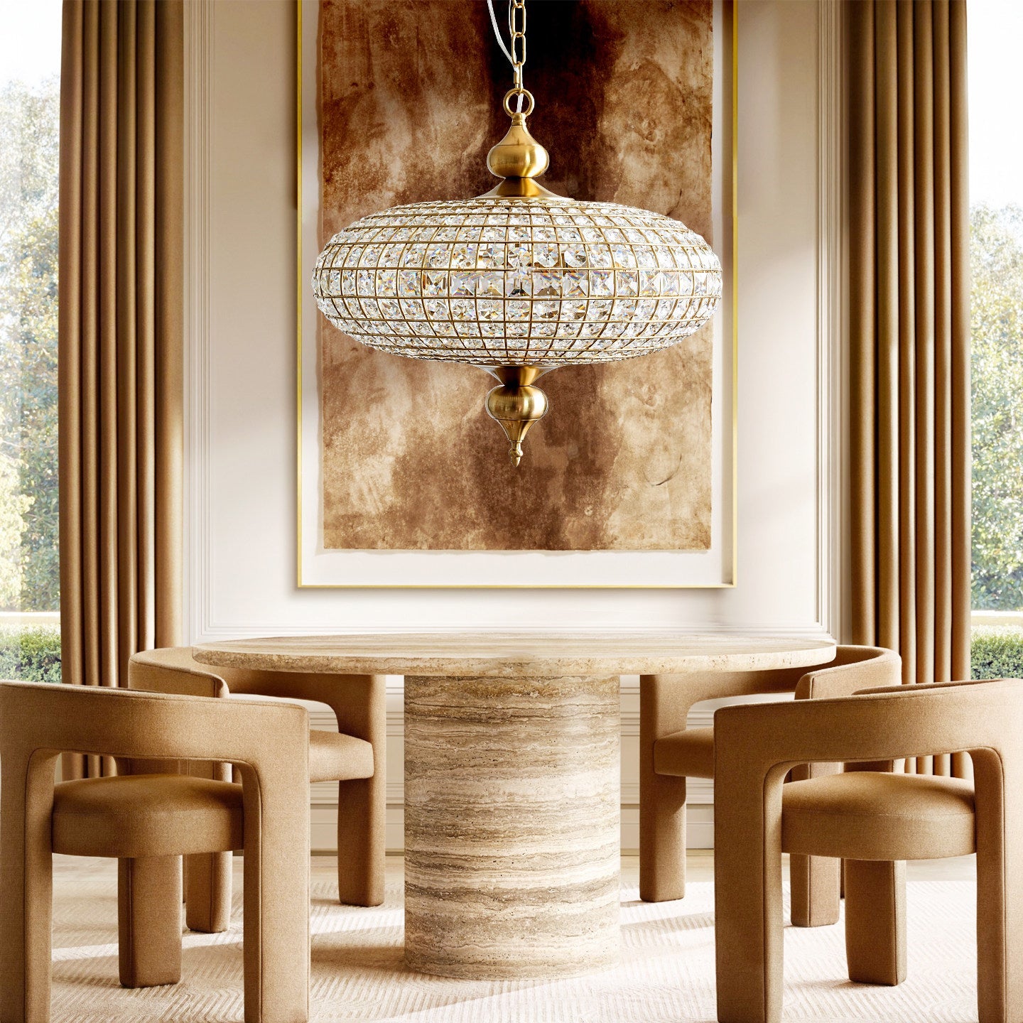 Dazzling Crystal Chandelier