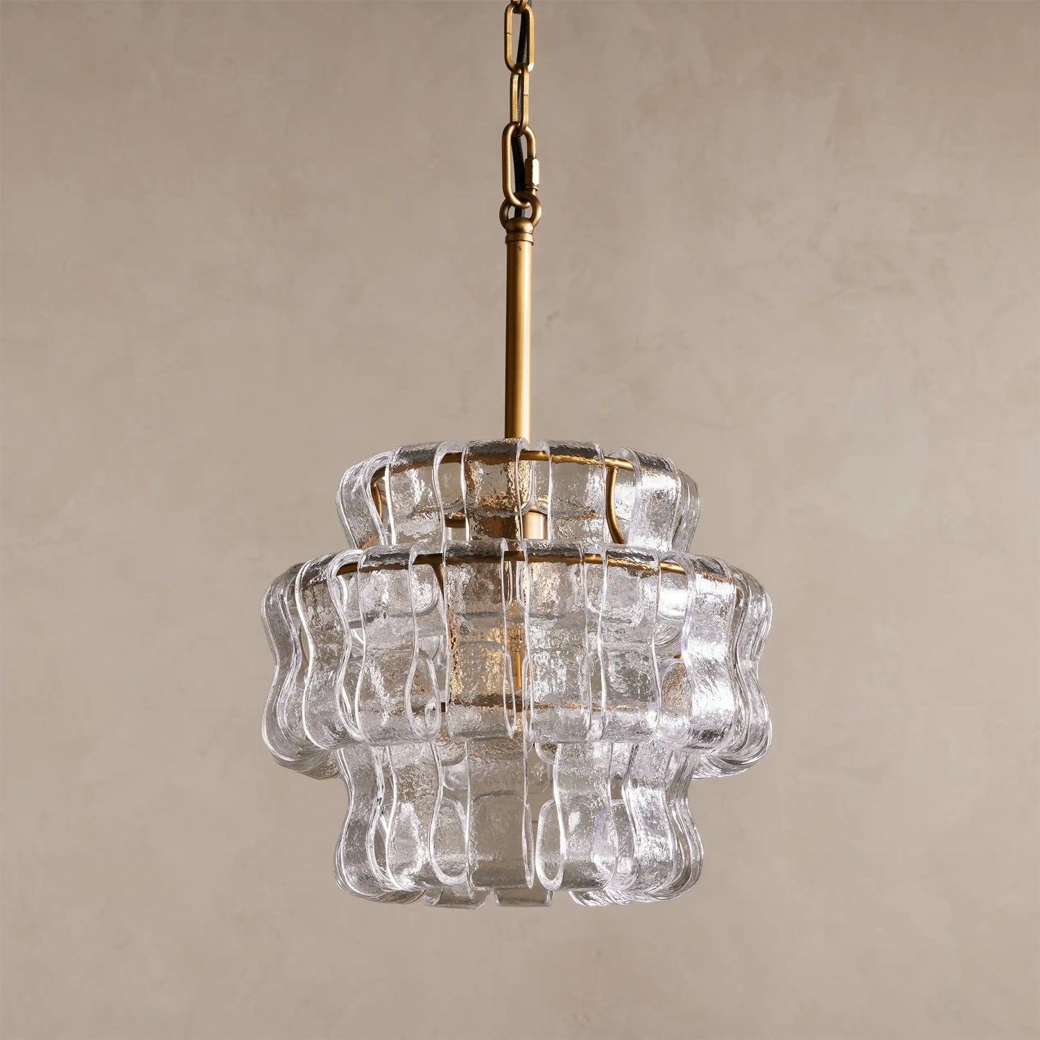 Wave Glass Pendant Light