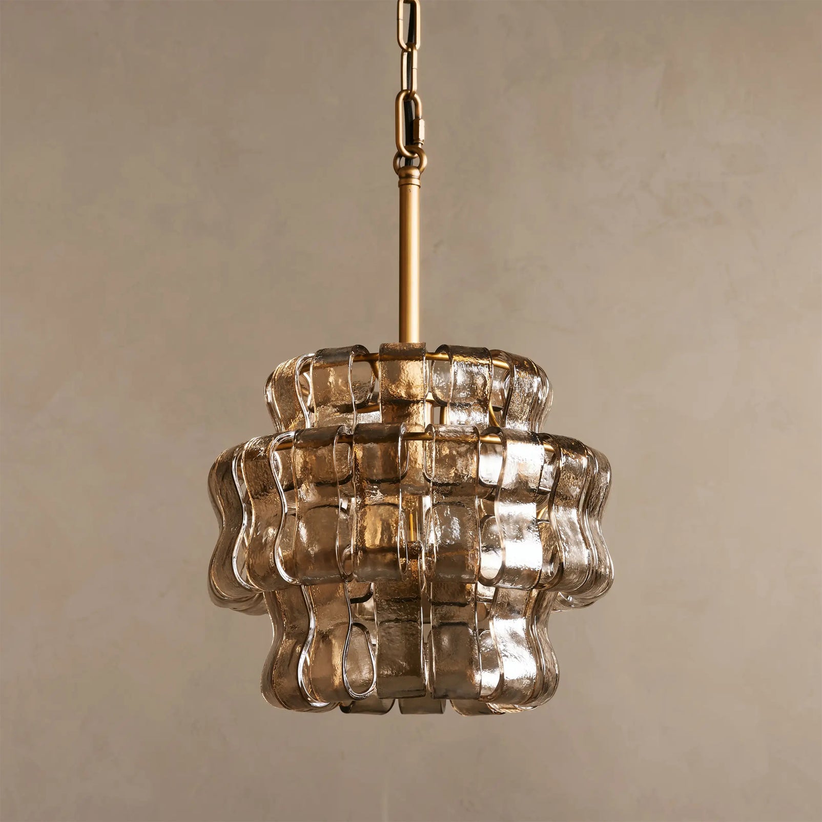 Wave Glass Pendant Light