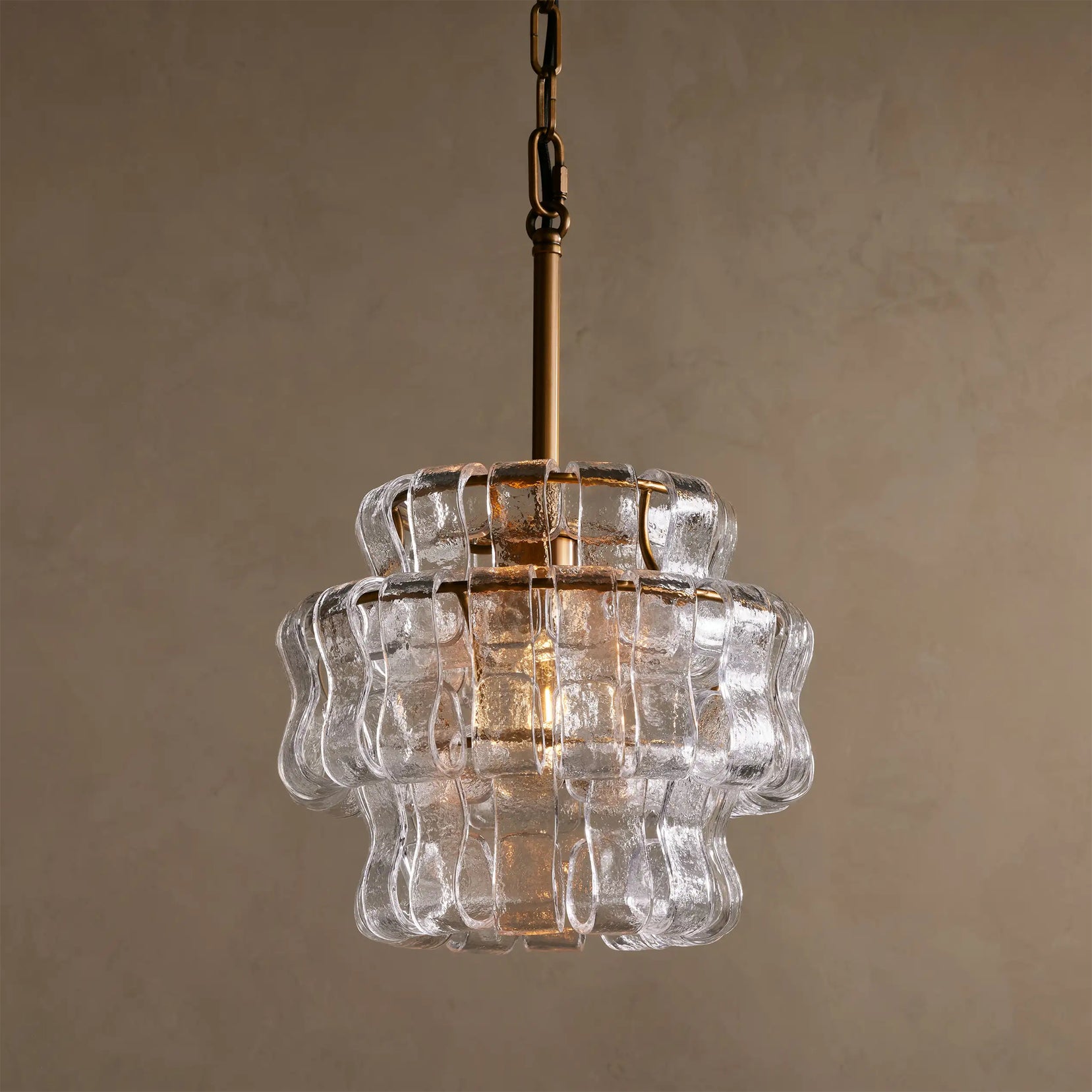 Wave Glass Pendant Light