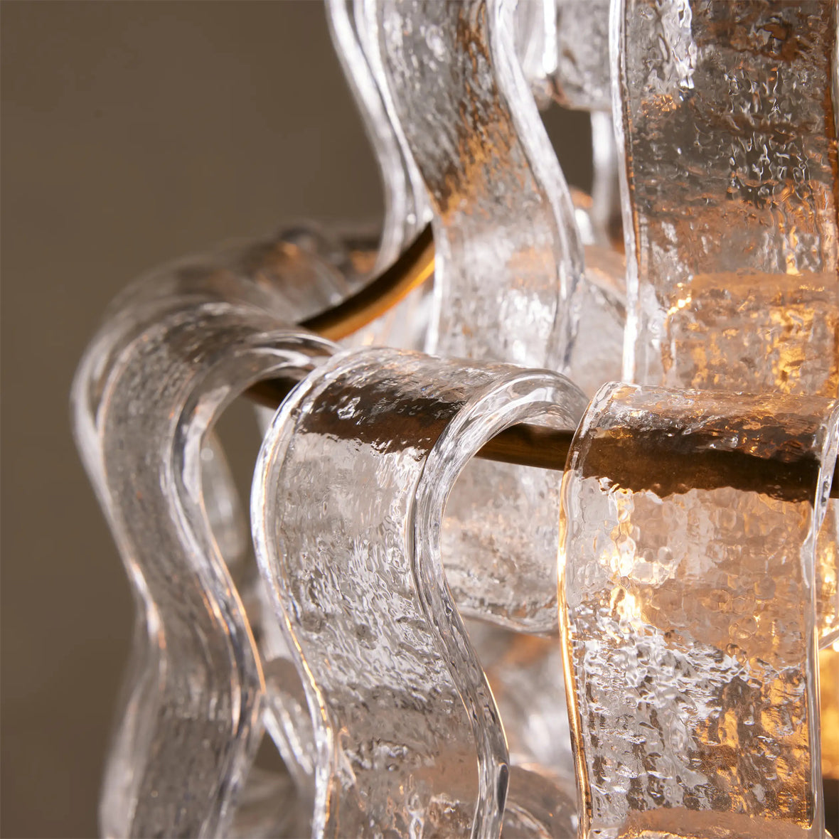 Wave Glass Pendant Light