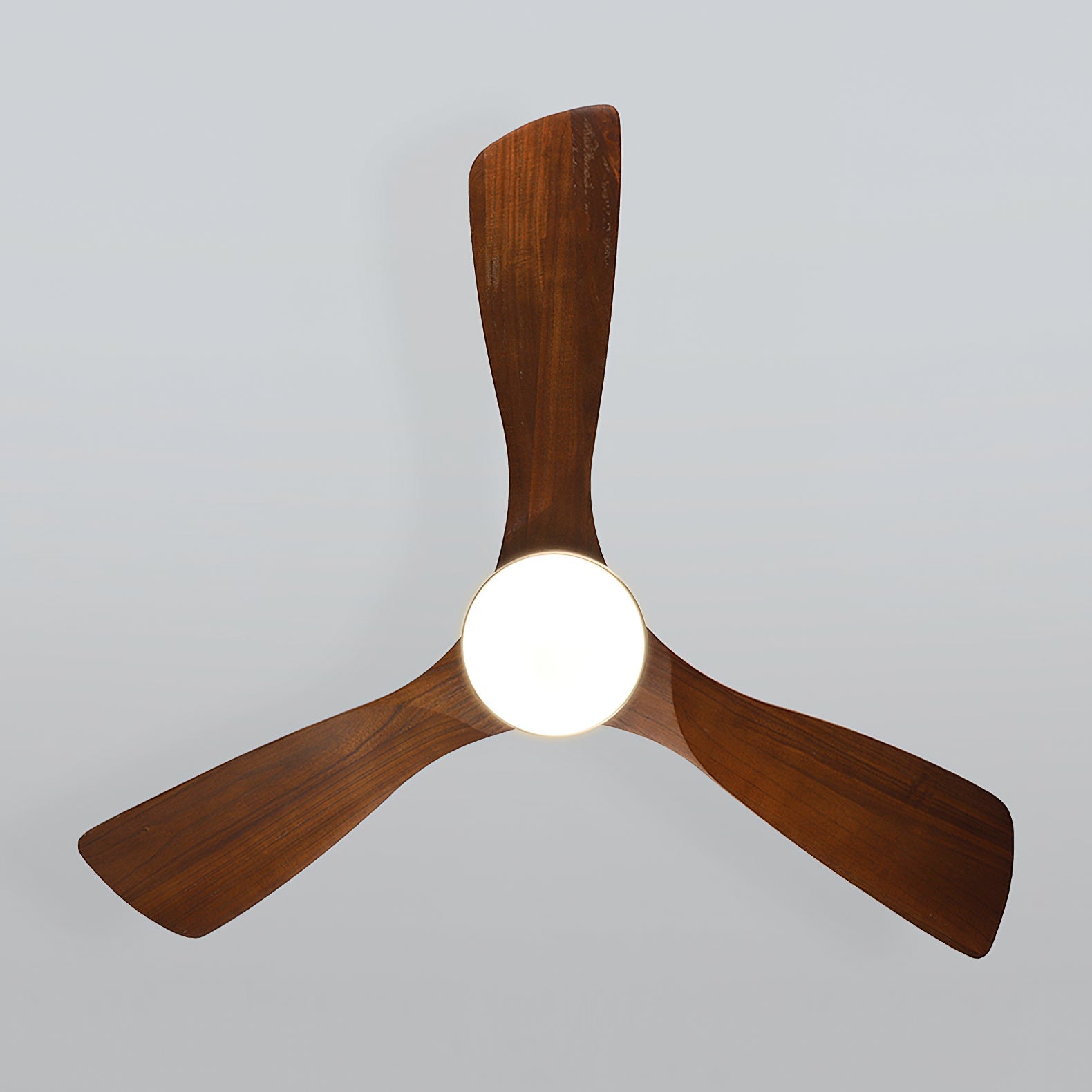 Nordic Wood Ceiling Fan Light