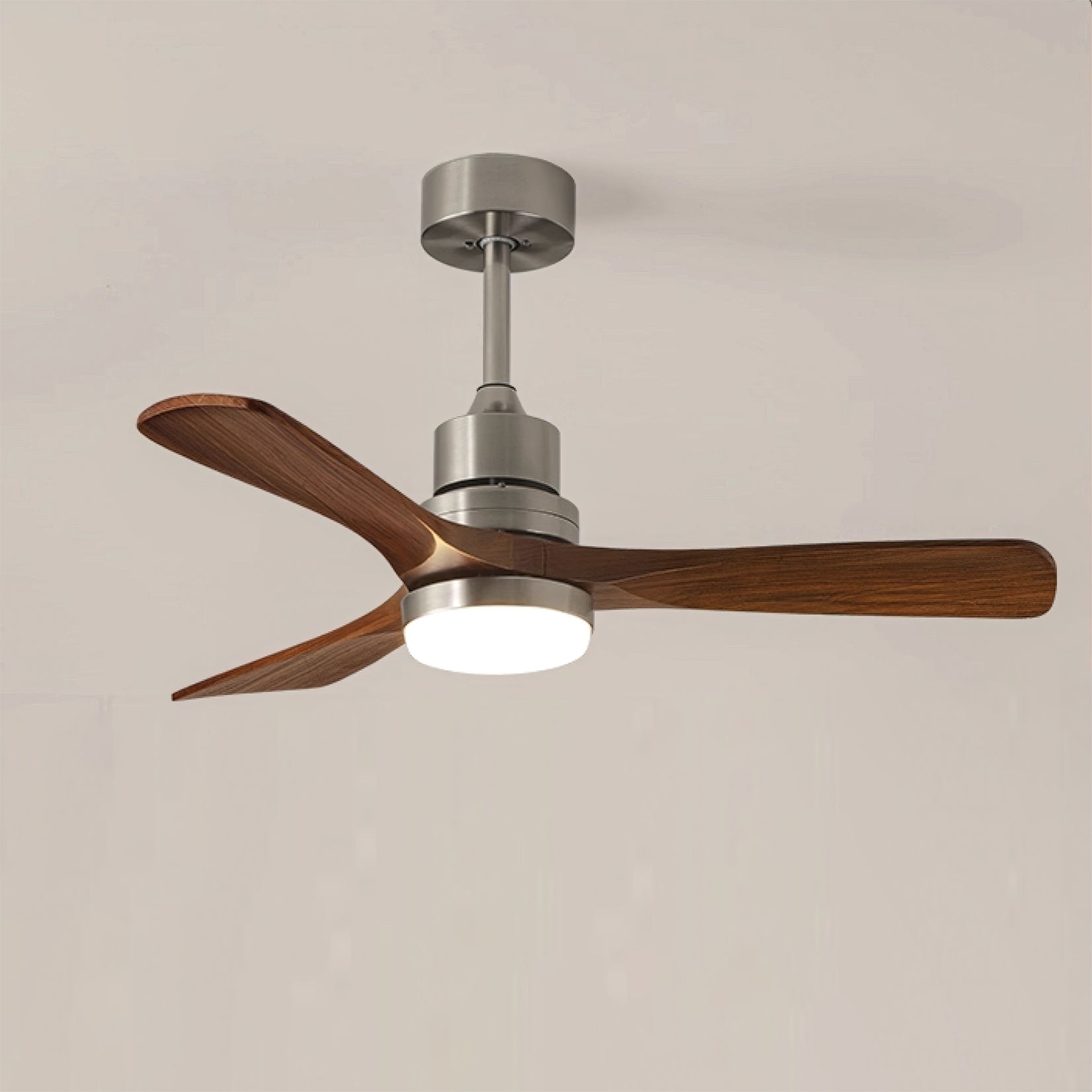 Nordic Wood Ceiling Fan Light