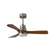 Nordic Wood Ceiling Fan Light