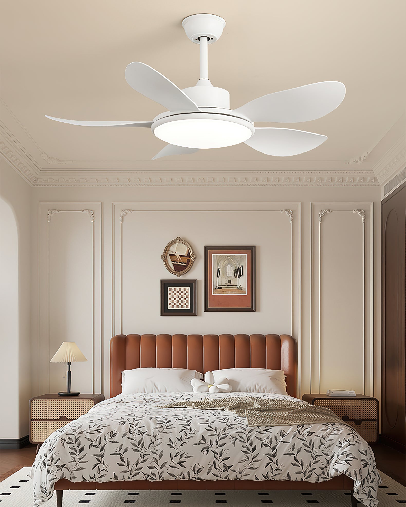 Retro Ceiling Fan Light