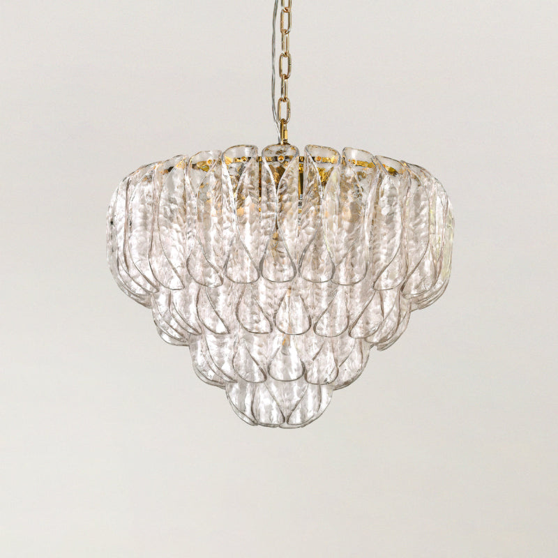 Poliedri Glass Chandelier