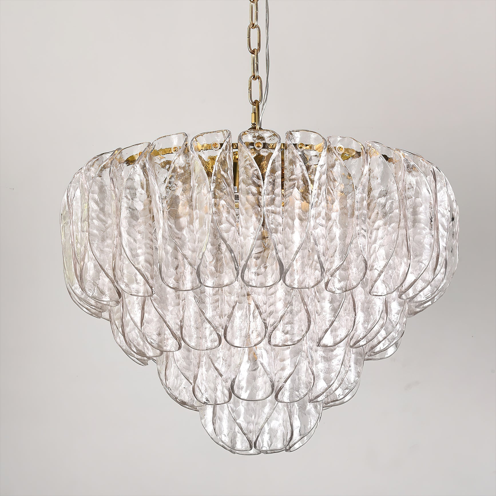 Poliedri Glass Chandelier