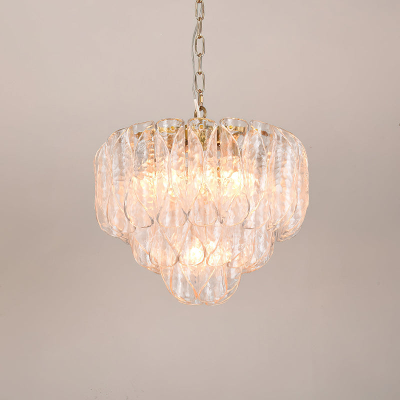 Poliedri Glass Chandelier