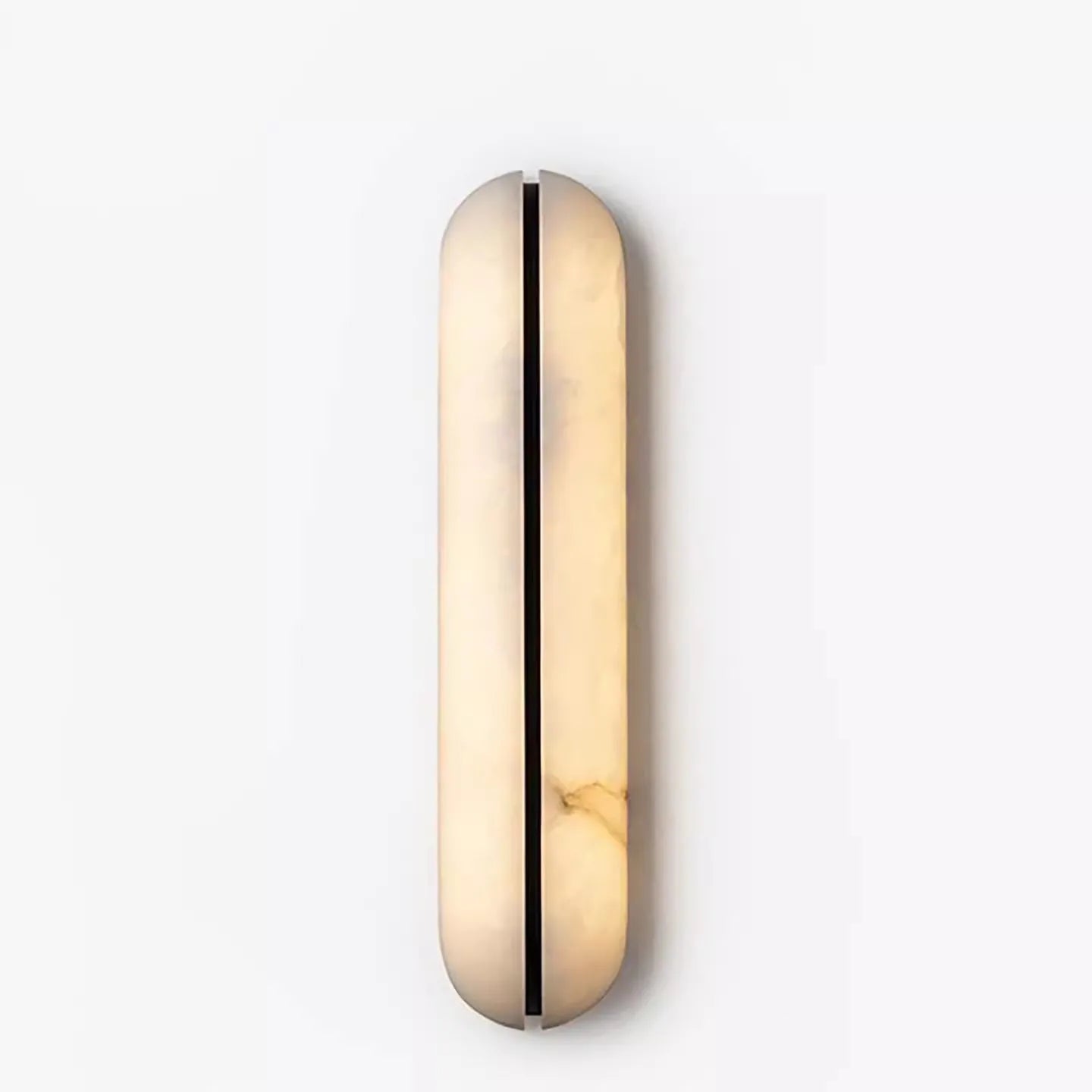 Spanish Natural Marble &amp Solid Copper Wall Sconce