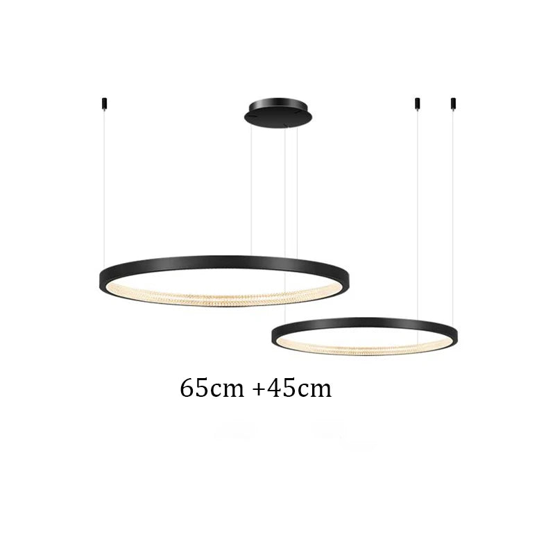 Phube Brass Ring Pendant Lamp Modern Pendant Light For Living Room Hanging lamp Hall Lobby Ceiling lamp Hanging Light Fixtures