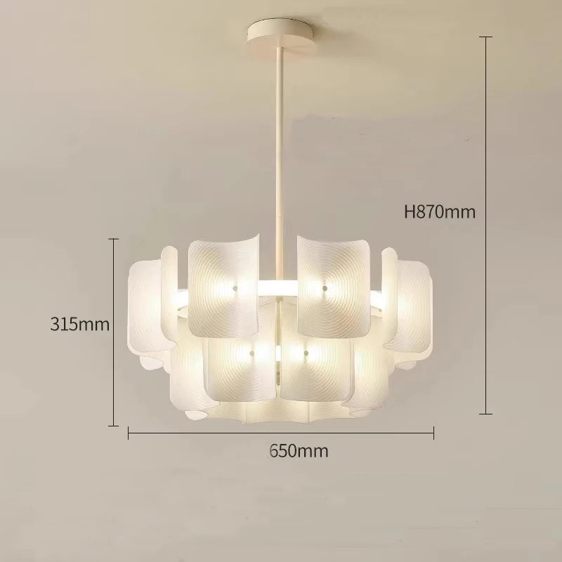 French Cream Style Deluxe Restaurant Bedroom Pendant Light